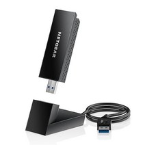 NETGEAR WiFi 6E 6GHz 대응 무선 LAN 자기 어댑터 AXE3000 USB 3.0 대응 PC 대응 트라이 밴드 A8000 무료 메이커 3년 보증