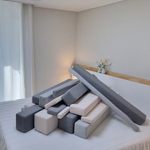 노틈 침대틈새쿠션 침대벽 틈새막이 침대사이, 150, 15X10, 베이지