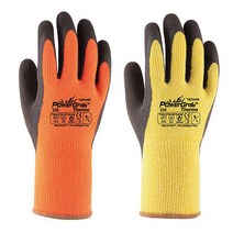 토와 파워그랩썸머 기모타입 방한 라텍스장갑 3켤레, 옐로우8/M(3켤레), 3개