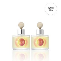 오르브 차량용방향제 디퓨저 120ml, 쥬피터그라스, 2개