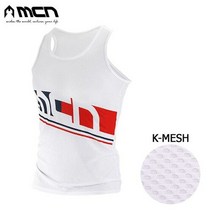 MCN/엠씨엔 K매쉬 냉감 민소매 이너웨어 네이드 자전거의류