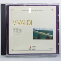 (중고CD) VIVALDI THE FOUR SEANONS/ 비발디 사계/ 이 무지치 콰르텟/ 음반 상태 좋음 NM