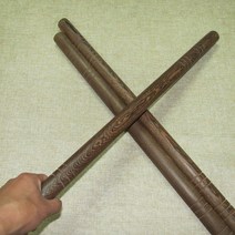 칼리아르니스 마호가니 단단한 자기 방어 짧은 막대 마술 지팡이 차량 무기 무술 긴 나무 스틱, 150cm 숏스틱 (자유스틱 세트)