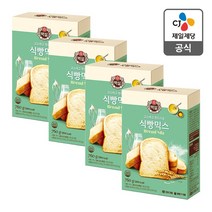 백설 식빵믹스 760g x 4개