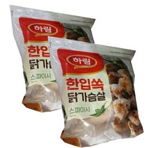 코스트코 하림 한입쏙 스파이시 닭가슴살1.2kg X 2봉 아이스포장무료