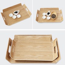 베이커리 우드 트레이 원목 사각 카페 손잡이 나무 파리바게뜨 뚜레쥬르 빵쟁반 제과점 빵집쟁반