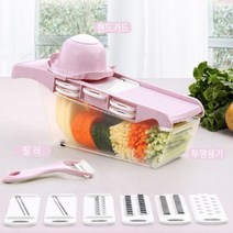 파채기계 파채만들기 가정용 업소용 파절기 파절이, 핑크, 1개