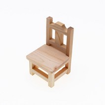 레트 미니어쳐 엔틱장식 장식소품 2pcs 1:12 인형 집 미니어처 가구 나무 작은 소파 의자 의자 트롤리 식탁 사다리 시뮬레이션 장난감 액세서리, 작은 벤치, 2개