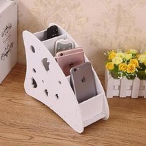 D.I.Y. 칸칸 리모컨 핸드폰 수납 꽂이 보관함1P, For▶본본품☆º