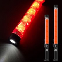 교통정리 신호봉 LED 경광봉 호루라기 주차안내 다기능 지시봉 장형 OK-PS37