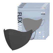 폴메이드 플렉스 새부리형 보건용 마스크 대형 KF94, 그레이