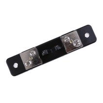 GHSHOP Amp 전류계 패널 미터 클래스 0.5 정확도 0A50A 옵션용 DC 75mV 전류 션트 저항기, 20A, 블랙, 플라스틱