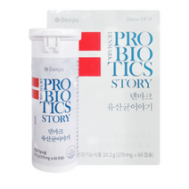 크리스찬한센 덴마크 프로바이오틱스 스토리 60캡슐 + 마법의 청소박사 증정, 40.8g, 1개