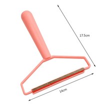 휴대용 스웨터 리무버 롤러 패브릭 면도기 린트 리무버 애완 동물 헤어 리무버 브러시 양면 롤러 홈 의류, 04 분홍색