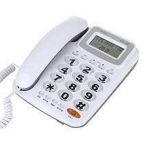 ASE-720 심플한 화이트 빅버튼 발신자표시 유선전화기, ASE-720(화이트)
