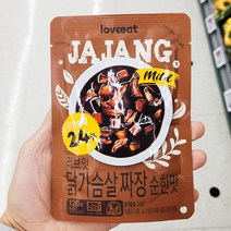 러브잇 러브잇 닭가슴살 짜장 순한맛 120g x 2개, 단품, 단품