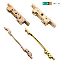 한화 현대 L&C 락킹기어 스트라이커 오토락핸들 샷시손잡이 잠금장치, Auto Lock-400 무가공, 1개