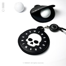 [스컬] 골프공 타올 릴타입 수건 골프볼타월 볼수건 골프 필드 선물 포인트 아이템