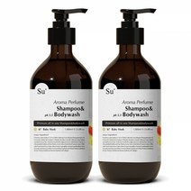 수오가닉 퍼퓸 샴푸워시 베이비머스크 1000ml 2개, 1050ml