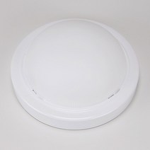 [빛나라닷컴] PVC 델리 원형 직부등, 직부등   LED 전구 8W (주광색) 포함