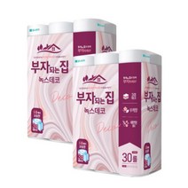 모나리자 부자되는집 녹스데코 3겹 30m 30롤, 2팩