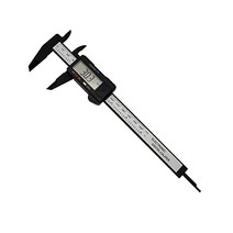 MEASUREMAN 전자 디지털 캘리퍼 플라스틱 버니어 대형 LCD 스크린 자동 꺼짐 기능 인치 및 mm 변환 0 6인치/0 150mm