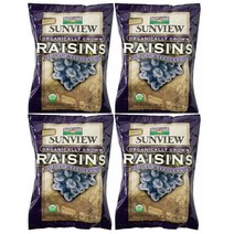 SUNVIEW 썬뷰 유기농 건포도 4봉 (14.14gX14)