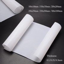미니창문형에어컨 백색 PTFE 필름 고강도 압축 성형 압출 두께 1 개, 3.0.1mm - 250x250mm 1pcs