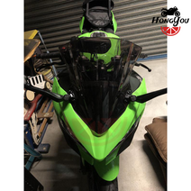 가와사키 닌자 400 윈드 스크린 앞유리 18-21년식 튜닝, 브라운