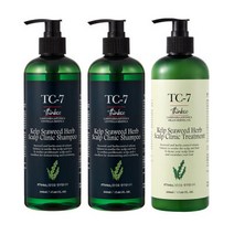 띵코 3종 TC-7 다시마 샴푸 x2 +트리먼트 x1 총1500ml, 띵코 3종 TC-7 다시마 샴푸(x2)+