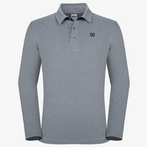 윌슨 춘추용 긴팔 카라 티셔츠 6603M 그레이 남성