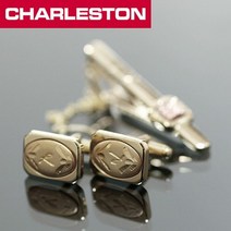[KT알파쇼핑]찰스톤 (CHARLESTON)카우스 버튼 타이핀 선물 세트