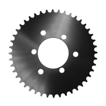 자전거부품 다채로운 cnc 44t 스프로킷은 1.5에 맞습니다. 허브 66cc 80cc 전동 자전거 검정 빨강 파랑 은, 검은색