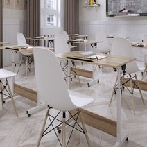 높낮이조절책상 높이조절데스크 거치대부착 각도기능 잠금바퀴, 단품