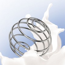 밀크셰이크 단백질 셰이커 볼 와이어 믹서 믹싱 거품기 스테인리스 스틸 스프링 주방 도구581170, Small 3.1cm, 1 pcs