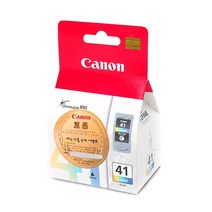 캐논 PG-40 CL-41 FAX JX200 IP1300 IP1880 IP1980 IP2200 MP145 MP180 MP450 MP476 MX318 정품잉크, CL-41 [표준용량] 칼라, 1개, 1