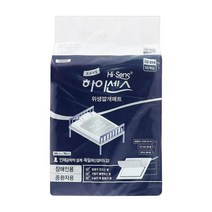 하이센스 프리미엄 병원 환자 간병인용 1회용 위생 깔개 매트 100매, 1개