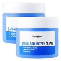 데이멜로우 아쿠알론 워터리 크림 300ml 대용량 기초화장품 2종 세트, 2개