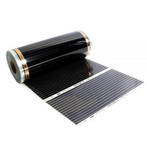 적외선 바닥 난방 필름 150wm2 ac220v 매트 50cm 너비 라미네이트 바닥 따뜻한 바닥 매트 히터 가정용, 50x300cm