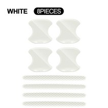 스탠다드메카닉 중장비 부품 car luminous door Bowl 스티커 핸들 reflective warning strip for volvo v50 fh Truck DIY, 검은색, 도요타를 위해