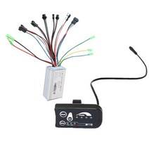 부릉이 가성비 고성능 클래식 배달용 전기자전거 36V 500W 키트 LCD LED 디스플레이 Ebike 컨트롤러 방수 케이블 Bicicleta Electrica 부품 ebike, 와이어없는 LED 36V