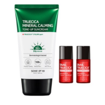 썸바이미 트루시카 무기자차 카밍 톤업 선크림 SPF50+ PA++++ 50ml + 스네일 토너 6ml x 2p, 6세트