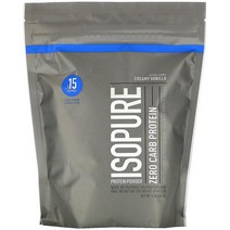 Isopure Zero Carb Protein Powder Creamy Vanilla 아이소퓨어 제로 카브 단백질 파우더 크리미 바닐라 454g 2팩