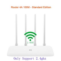 500메가 공유기Xiaomi오리지널 Mi 라우터 4A 기가비트 버전 2.4G 5GHz 1167Mbps WiFi 리피터 4 안테나 무, 01 100M_05 ADD AU Adapter