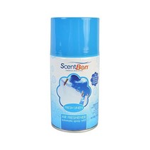 ScentBon 방향제 리필 계량 에어로졸 캔 시나몬 프레쉬 리넨 그린 애플 망고 오션 바