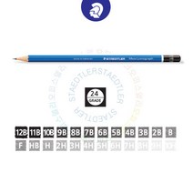 스테들러 마스 100 전문가용 연필 12자루 1타, 4B