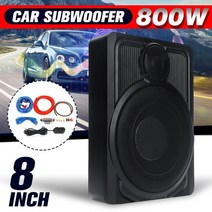 800w 10quot car 증폭기 서브우퍼 차량 오디오 슬림 언더 시트 활성 베이스 스피커 car subwoofers woofer 12v, 협력사