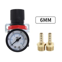 감압기 스레드 공압 공기 압축기 압력 조절기 감소 밸브 커넥터 피팅, ar2000 w bt 6mm