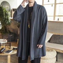 빅사이즈 남성 생활 개량 한복 스트라이프 두루마기 3종