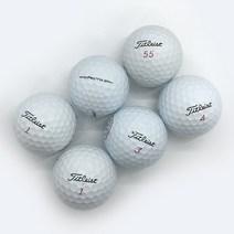 타이틀리스트 pro v1x 화이트 3피스 4피스 A-급 로스트볼 10알 비재생 순수 물세척 창고 골프로스트볼